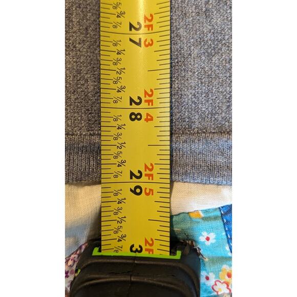 Max Studio Gray Pink Plaid Mock Turtleneck Pullover Knit Womens One Size Poncho - Picture 10 of 12